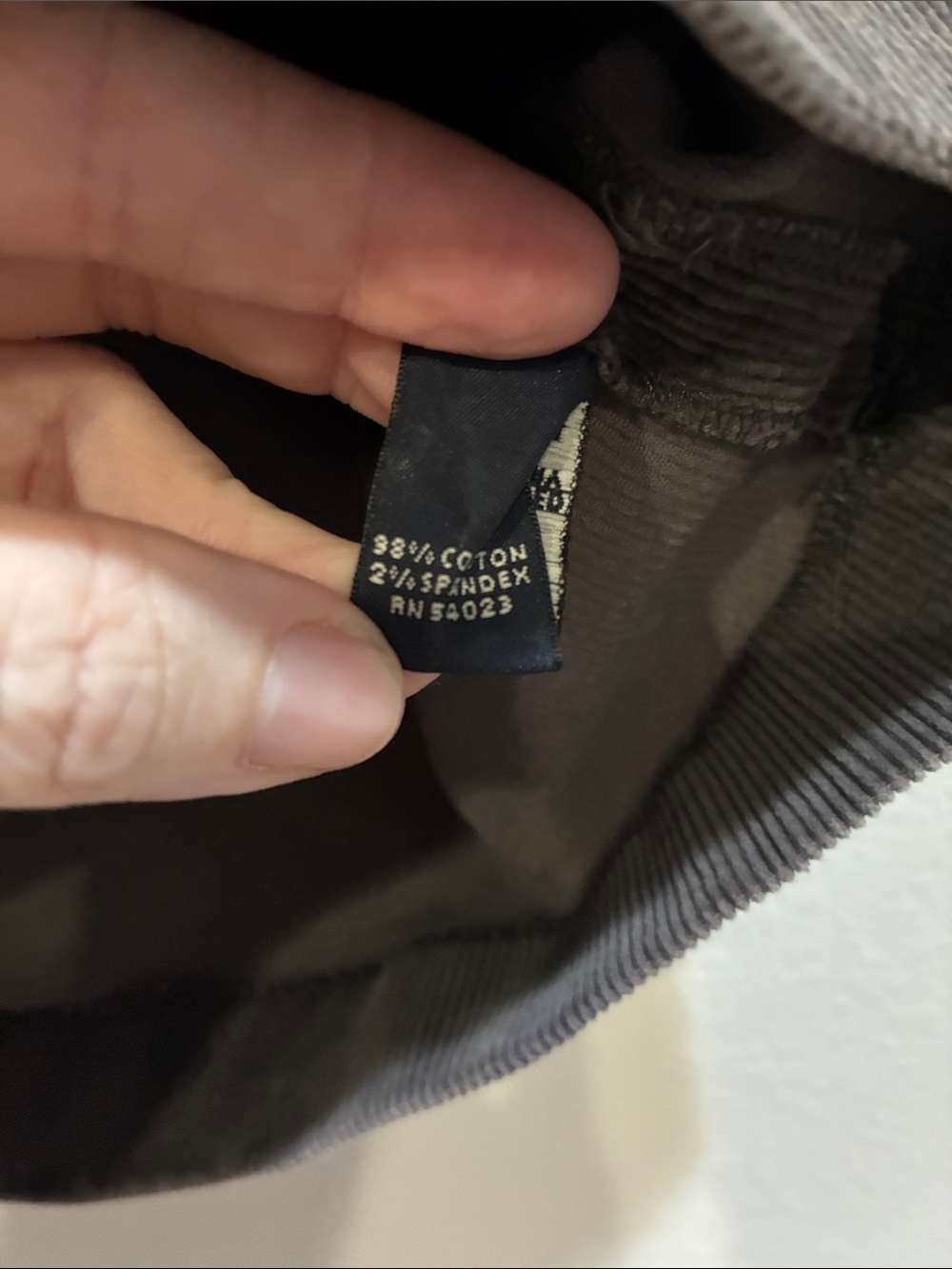 Banana Republic Gray Corduroy Mini Skirt - Picture 6 of 9